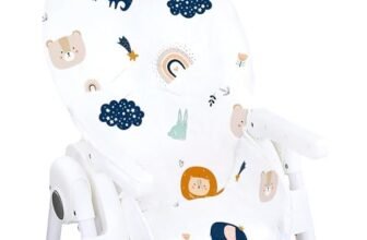 Copri seggiolone pappa universale – copriseggiolone bambino e bambina cuscino imbottitura riduttore per sedia con un rivestimento impermeabile stabile