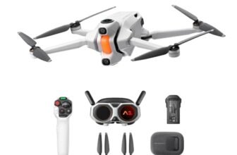 Antigravity A1 – Drone 360 8K, volo immersivo, Punta e vola per adulti, bambini e principianti, anticollisione, 249g e pieghevole, Deep Track, ritorno automatico, vola fino a 10km, editing automatico