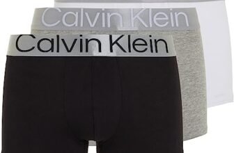 Calvin Klein Trunk 3pk 000nb3130a Boxer, Multicolore (Black/ White/ Grey Heather), M Uomo