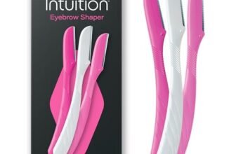 Wilkinson Sword Eyebrow Shaper – Confezione Da Rasoi Per Epilazione Sopracciglia E Viso Donna – 20 G, Rosa, 3 Unità