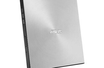 ASUS Masterizzatore Esterno ZenDrive U7M Ultra Slim 8x, Supporto M-Disc, compatible con Windows e Mac OS, colore Silver
