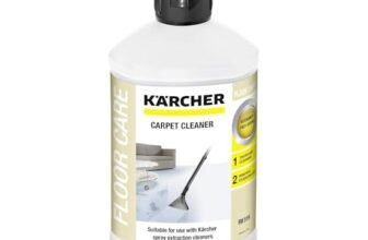 Karcher Detergente Per Tappeti Rm 519, Per La Pulizia Di Tappeti, Sedili Dell’Auto E Tutte Le Superfici Imbottite, 1 L Detergente Concentrato, 40 L Se Diluito, Bianco, 1 L, Confezione Da 1