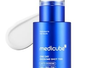 medicube Siero Viso Zero Exosome Shot 7.500 Ppm Spicule Liquid Skin Booster Serum Exosome, Aha Bha Pore Care, Dead Skin Cells, 1,01 Fl.Oz