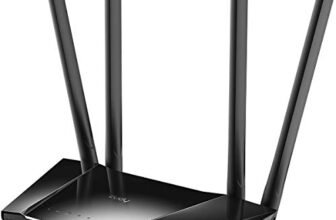 Cudy LT400 Router 4G LTE Con Sim, 300Mbps, Porta LAN/WAN, Senza configurazione, 4 Antenne Ad Alto Guadagno, FDD e TDD, VPN, DDNS, Plug and Play della scheda SIM, per Tutti Gli Operatori