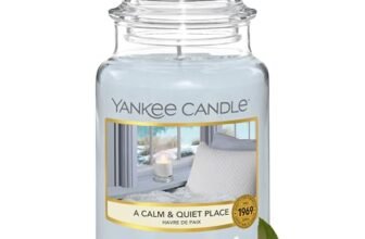 Yankee Candle Candela profumata in giara grande | Un posto calmo e tranquillo | Durata Fino a 150 Ore | Regali per donne