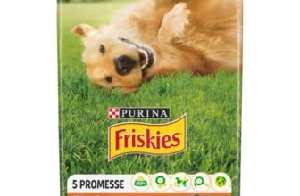 PURINA FRISKIES® Balance Crocchette Cane Adulto con Pollo, Manzo e Verdure. 1 Confezione da 9 kg