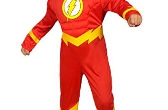The Flash costume bambino originale DC Comics (Taglia 10-12 anni)
