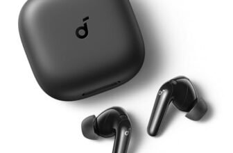 Soundcore P31i di Anker, Cancellazione adattiva rumore in tempo reale, Audio HR, Auricolari BT wireless con funzione di traduzione, 50 ore di autonomia, Cuffie BT