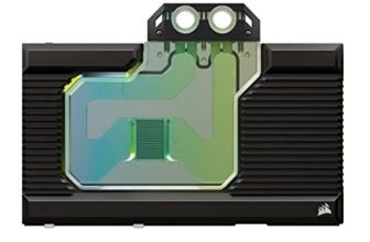 Corsair Waterblock Per GPU Hydro X Series XG7 RGB 4090 Founders Edition – Per NVIDIA GeForce RTX 4090 FE – Waterblock Per GPU in Rame – Nero