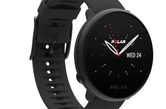 Polar Ignite 2 – Smartwatch per il Fitness con GPS – Monitoraggio della FC dal Polso – Guida Personalizzata agli Allenamenti, Monitoraggio del Recupero e del Sonno, Nero Perla, S-L, Ignite2