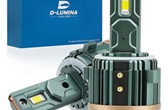 D-Lumina lampadina H7 LED Canbus compatibile con Volkswagen VW Passat Golf GTI Tiguan Mercedes Benz , 120W 20000LM 6000K bianco puro (2 pezzi)