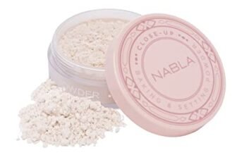 NABLA Close-Up Baking & Setting Powder, Cipria in polvere libera traslucida ideale per tutti gli incarnati – 30 g / 1.06 oz.