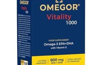 Omega 3 IFOS 5 Stelle 90 cps – Olio di Pesce Omega 3 1000mg – Ricco di EPA e DHA – Senza Retrogusto, Facile da Digerire, Privo di Metalli Pesanti