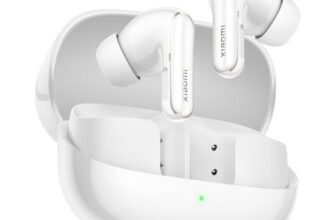 XIAOMI Redmi Buds 5 Pro, Cuffie Bluetooth, Audio immersivo integrato, Qualità Hi-Res Audio, Cancellazione attiva del rumore, Comandi Touch, Connessione a doppio dispositivo, Bianco