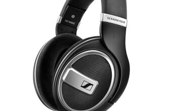 Sennheiser HD 599 Cuffie Aperte sul Retro, Edizione Speciale, Nero