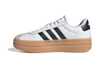 adidas Donna VL Court Bold Shoes, Ftwr White/Core Black/Wonder Beige, 38 EU