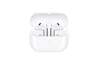 Samsung Galaxy Buds3 Auricolari open type True Wireless, Cancellazione adattiva del rumore, Audio Hi-Fi 360 immersivo, Batteria a lunga durata, Impermeabilità IP57, White 2024 [Versione Italiana]