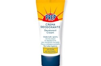 Prep, Crema Deodorante, Antitraspirante, Protezione 48h, per Pelli Sensibili, Senza Alcol, Coloranti e Conservanti