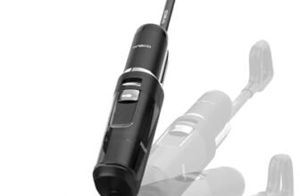 Tineco Floor ONE S7 Stretch Ultra Lavapavimenti aspirapolvere senza fili, ad umido e a secco, Design reclinabile a 180°zero grovigli, 50 minuti di autonomia, auto-pulizia FlashDry a 85°C