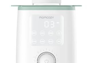 Momcozy Scaldabiberon Nutri Baby con controllo preciso della temperatura e luce notturna