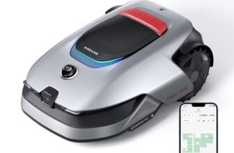 DREAME A2 1200 Tosaerba robotico – Connessione wireless senza RTK, per 1200 m², LiDAR 3D a 360° e visione AI, capacità di salita fino al 50% (26,5°), taglio di precisione EdgeMaster da 5 cm