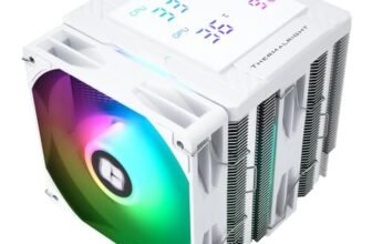 Thermalright Peerless Assassin 120 Digital ARGB – Raffreddamento per CPU con doppia torre e doppie ventole, per AM4/AM5, Intel LGA1851/1700/115X/1200