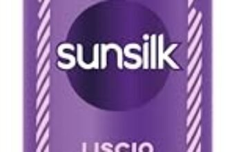 Sunsilk Spray Termoprotettore Capelli, Linea Liscio Perfetto, Senza Risciacquo, Anticrespo Capelli, Protegge dal Calore, Texture Ultra-leggera, con Olio di Argan, Proteine della Seta e Biotina, 200ml