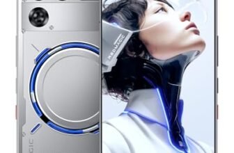 REDMAGIC 11 Pro 144Hz Cellulare Gaming, Smartphone Android 5G, 16GB RAM+512GB ROM, Snapdragon 8 Elite Gen 5, 6.85″ AMOLED Schermo Telefono Gaming, 50MP Fotocamera, 80W Caricatore Argento