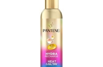 Pantene Pro-V Hydra Recharge Crema Senza Risciacquo Heat & Glow 135ml. Protegge da Umidità, Crespo e Calore. Formula Pro-V che Si Attiva con il Calore. Idratazione e Lucentezza Senza Appesantire