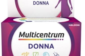Multicentrum Donna Integratore Multivitaminico completo per donna, con Vitamina D, K, Acido Folico, Calcio, Ferro, per combattere stanchezza e affaticamento, 100 Compresse