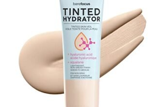 Wet n Wild, Bare Focus Tinted Hydrator, Crema Viso Colorata Idratante con Acido Ialuronico e Squalano Vegano, Texture Leggera, Copertura Media e Finish Matte Luminoso, Light Medium