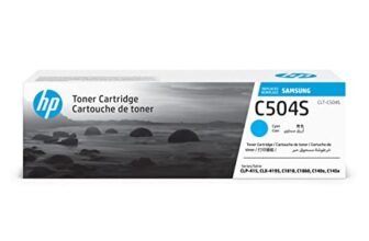 Samsung C504S SU025A, Cartuccia Toner Originale da 1800 Pagine, Compatibile con le Stampanti Samsung Laser Color Serie CLP-415, CLX-4195, C1810, C1860, C140x, C145x, Ciano