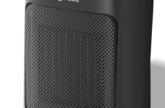 Stufetta Elettrica Da Tavolo Midea, Termoventilatore Ceramico PTC Da 2000 W Con 4 Modalità, Stufetta Portatile, Silenziosa E Potente, Protezione Da Surriscaldamento e Ribaltamento, Timer 24 Ore, ECO”