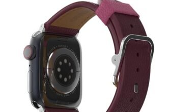 OtterBox Cinturino Symmetry Cactus Leather per Apple Watch 44/45/46mm, morbido al tatto e resistente all’usura, cinturino per Apple Watch, Rosa