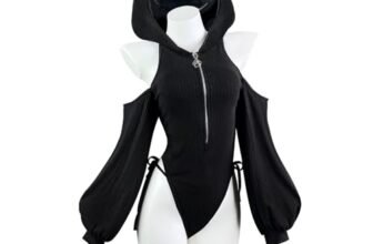 KORURACLUB Cosplay Anime Cat Outfit (set da 3 pezzi) Costume Sexy da Donna Tuta di Halloween Lingerie sexy Anime(Nero L-XL)