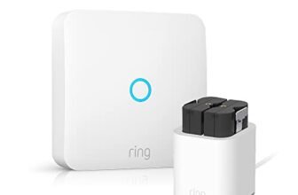 Ring Intercom, Batteria a sgancio rapido aggiuntiva e Stazione di ricarica di Amazon|Citofono migliorato, Sblocco da remoto, Verifica automatica, Montaggio fai-da-te (citofono compatibile necessario)