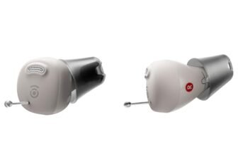 Cearvol Nano Amplificatore del Suono per Anziani, Custodia di Ricarica con Controllo, 3 Modalità, 3 Programmi Sonori, Galassia