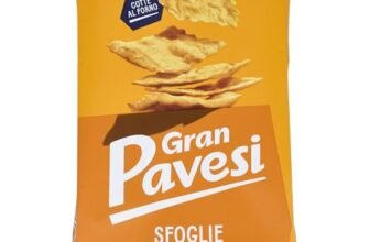 Gran Pavesi Cracker Le Sfoglie al Mais, Cotte al Forno, Senza Olio di Palma, 150g