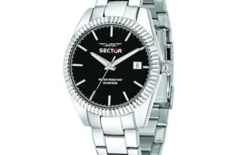 Sector 9 Orologio analogico al quarzo, da uomo, con cinturino in acciaio inox, R3253240011