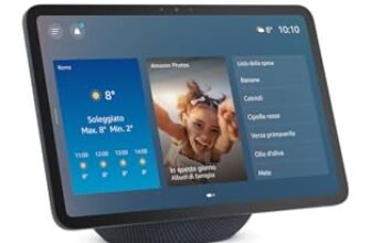 Amazon Echo Show 11 (ultimo modello) – Schermo Full HD da 11″ con colori vibranti, area di visione più ampia, audio spaziale e Alexa, Grafite
