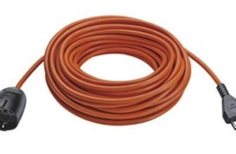 Vimar 0R32394 Prolunga Elettrica Universale Con Cavo Da 20M, 21 X 21 X 8 Cm, Arancione