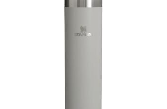 STANLEY 1913 Aerolight Transit Tazza Termica 0.6L – Mantiene 6 Ore Caldo – 8 Ore Freddo – Lavabile In Lavastoviglie – A Prova Di Perdite – Termos Caffè – Ash