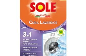 Sole Cura Lavatrice Freschezza Floreale, Confezione da 1 Cura Lavatrice da 250 ml