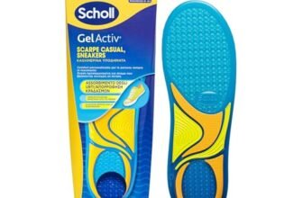 Dr. Scholl’s Solette GelActiv Scarpe Casual e Sneakers, Solette in Memory Foam con Tecnologia GelWave Ammortizzante, Comfort per Piedi Comodi Tutto il Giorno, Taglia 40-46.5, Ritagliabili