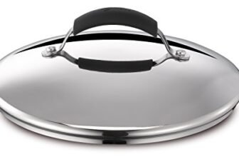 Lagostina Gioiosa Coperchio con Maniglia in Bakelite, Acciaio Inox 18/10, Diametro 22 cm