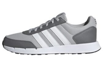 adidas Unisex – Adulto Run 50s Shoes, Grey Two Cloud White Grey Four, 40 EU