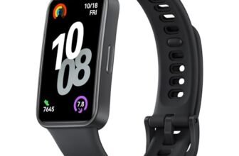 HUAWEI Band 10 Smartwatch, Monitoraggio del Fitness Tramite AI, Analisi Avanzata del Sonno, Variabilità della Frequenza Cardiaca Media Durante il Sonno e Approfondimenti, 14 Giorni, iOS & Android