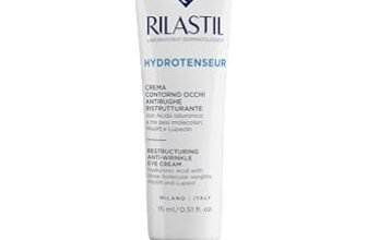 Rilastil Hydrotenseur Crema Contorno Occhi Antirughe Idratante e Nutriente, Tripla Azione Anti Age, Anti Borse, Anti Occhiaie, Ristrutturante 15 ml