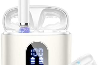 Drsaec 2026 Cuffie Bluetooth 5.4 Auricolari Wireless con ENC Mic