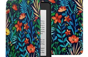 MoKo Custodia Compatibile con 7″ Kindle Paperwhite (12ᵃ Generazione-2024) and Kindle Colorsoft Signature Edition 2024, Custodia Leggera con Auto Wake/Sleep per Kindle Paperwhite 2024